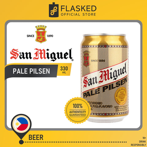 San Miguel Pale Pilsen Beer Can 330mL