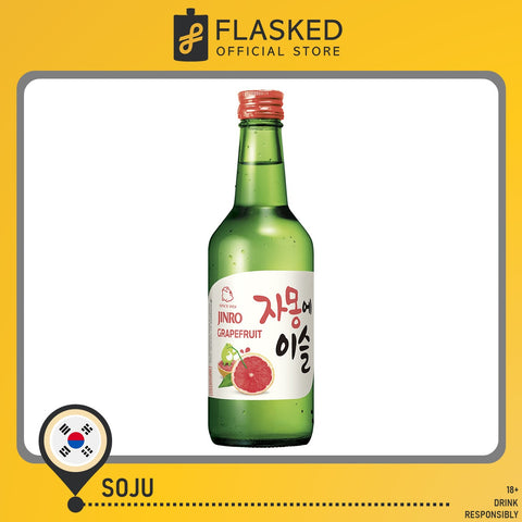 Jinro Chamisul Soju Grapefruit 360mL_