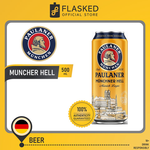Paulaner Original Munchner Hell 500ml Can