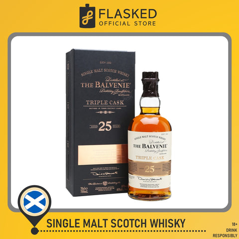 Balvenie 25 Year Old Triple Cask Single Malt Scotch Whisky 700mL
