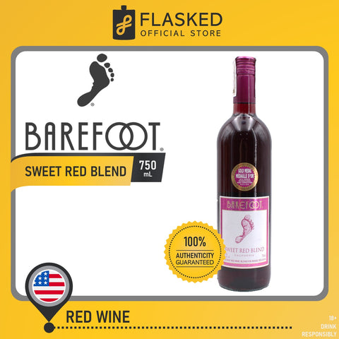 Barefoot Sweet Red Blend Red Wine 750mL