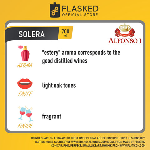 Alfonso I Solera Brandy 700mL