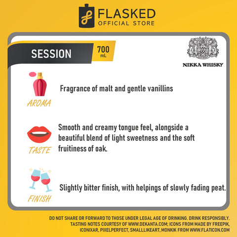 Nikka Session Blended Japanese Whisky 700ml