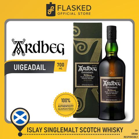 Ardbeg Uigeadail Single Malt Whisky 700mL