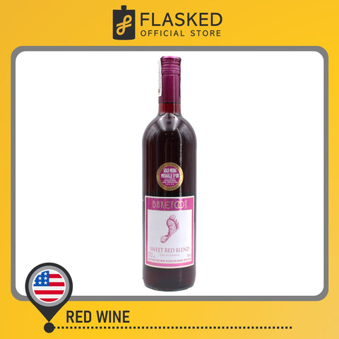 Barefoot Sweet Red Blend Red Wine 750mL
