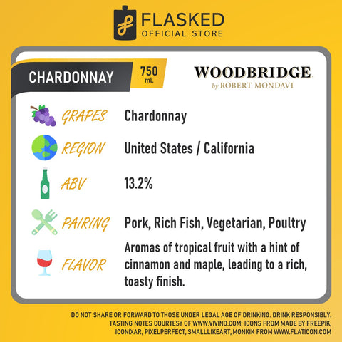 Woodbridge by Robert Mondavi Chardonnay 750mL