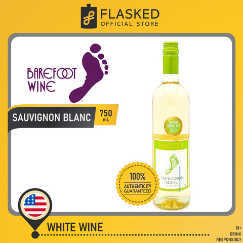 Barefoot Sauvignon Blanc Wine 750mL