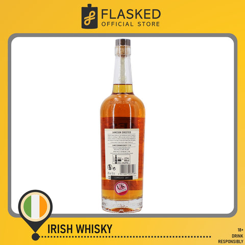 Jameson Crested Triple Distilled Irish Whiskey 700mL