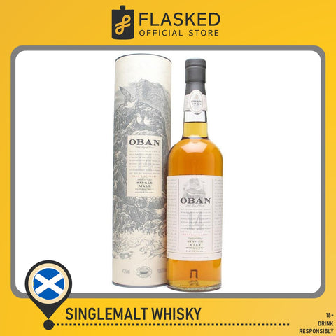 Oban 14 Year Old Whisky 700mL w/ Free Gift Bag