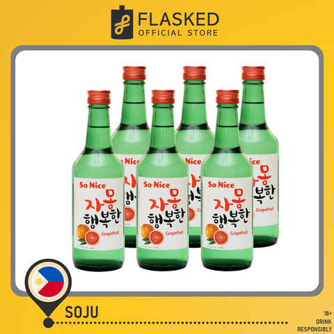 So Nice Grapefruit 360ml pack of 6