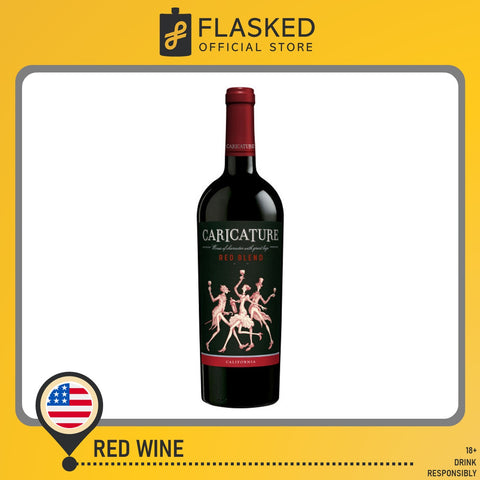 Caricature Red Blend California Red Wine 750mL