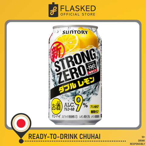 Suntory Strong Zero Double Lemon Carbonated Alcoholic Drink