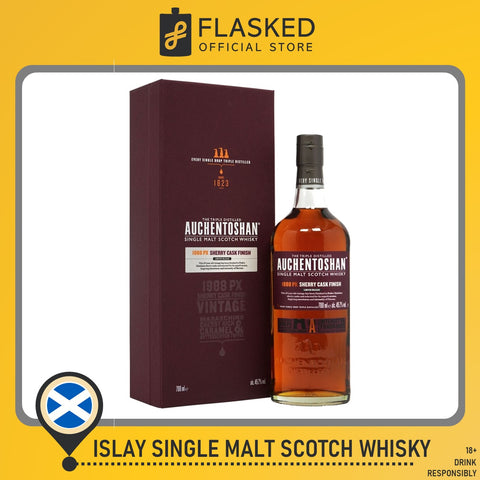 Auchentoshan 1988 PX Sherry Cask Finish Single Malt Scotch Whisky 700mL