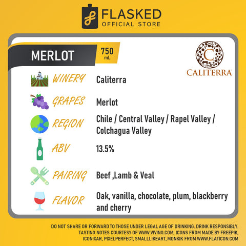 Caliterra Merlot 750mL