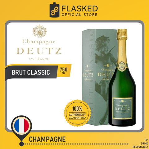 Deutz Brut Classic Non Vintage Champagne 750mL