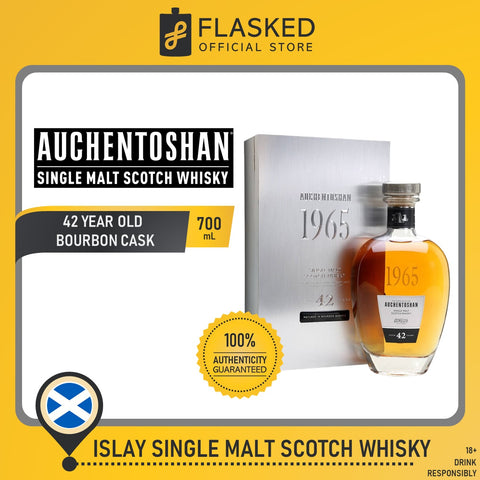 Auchentoshan 42 Year Old 1965 Bourbon Cask Single Malt Scotch Whisky 700mL