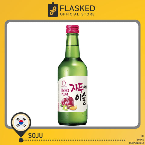 Jinro Chamisul Soju Plum 360mL