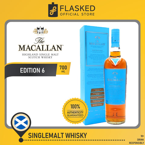 The Macallan Edition No. 6 Highland 700mL Single Malt Scotch Whisky