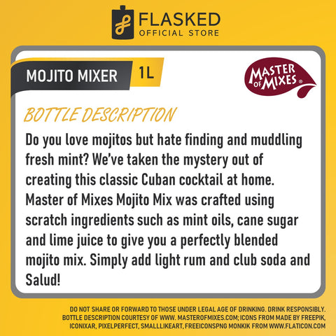 Master of Mixes Mojito1L