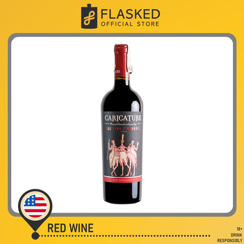 Caricature Red Zinfandel California Red Wine 750mL
