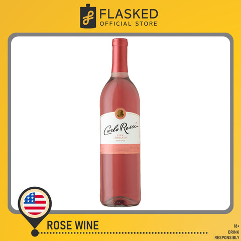 Carlo Rossi Pink Moscato Wine 750mL