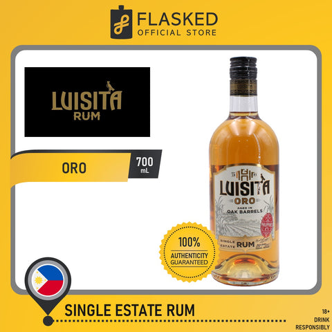 Luisita Oro Aged in Oak Barrels Rum 700mL