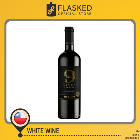 Gato Negro 9 Lives Carmenere Red Wine 750mL