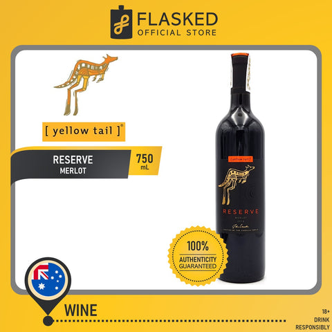 Yellow Tail Reserve Merlot Red Wine 750mL