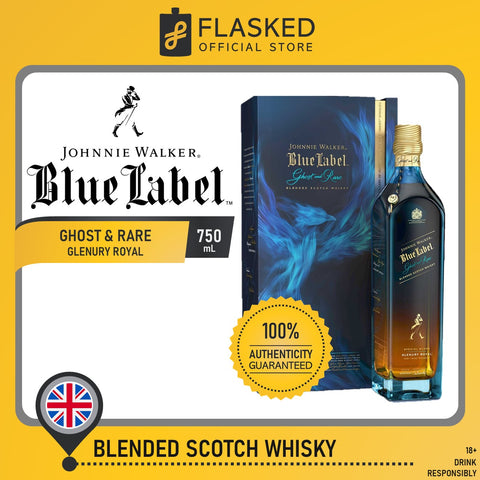 Johnnie Walker Blue Label Ghost & Rare: Glenury Royal Blended Scotch Whisky 750mL