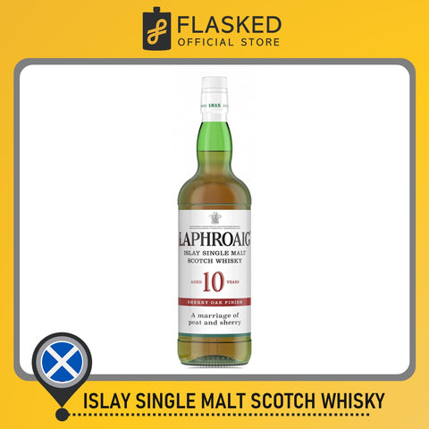 Laphroaig 10 Year Old Sherry Oak Finish Single Malt Scotch Whisky