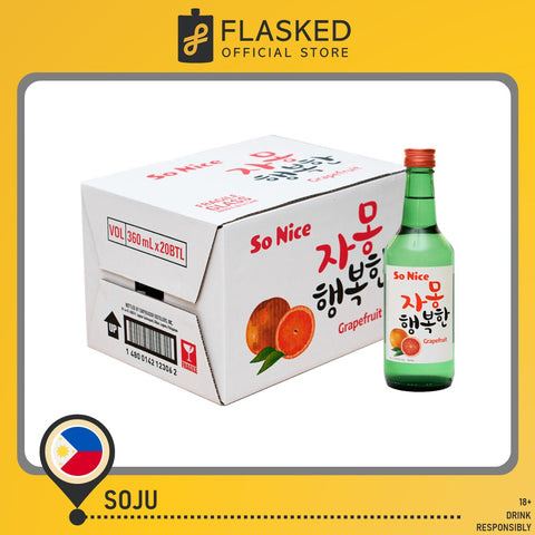 So Nice Grapefruit 360ml pack of 20