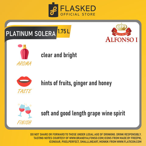 Alfonso I Platinum Solera Brandy 1.75L
