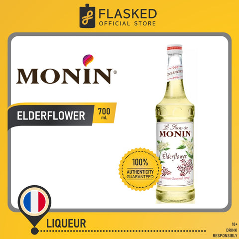 Monin Elderflower Natural Syrup 700mL