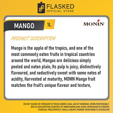 Monin Mango Fruit Mix 1L