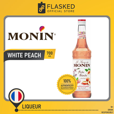 Monin White Peach Syrup 700mL