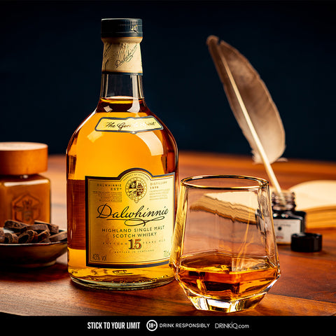 Dalwhinnie 15 Year Old Whisky 700mL w/ Free Gift Bag