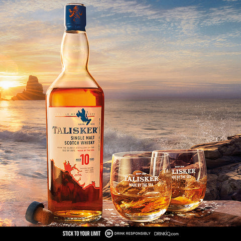 Talisker 10 Year Old Whisky 700mL w/ Free Gift Bag