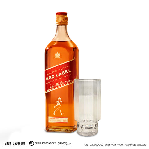 Johnnie Walker Red Label Whisky 1L Highball Pack 4.0 – Flasked Liquor Store