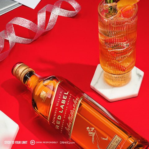 Johnnie Walker Red Label Whisky 1L Highball Pack 4.0