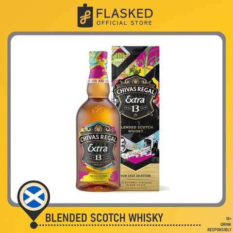 Chivas Regal Extra 13 Year Old Rum Cask Blended Scotch Whisky 1L