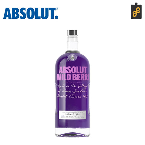 Absolut Wild Berri Vodka 1L