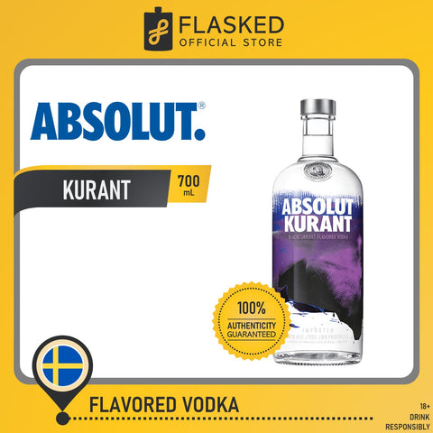 Absolut Kurant Vodka 700mL