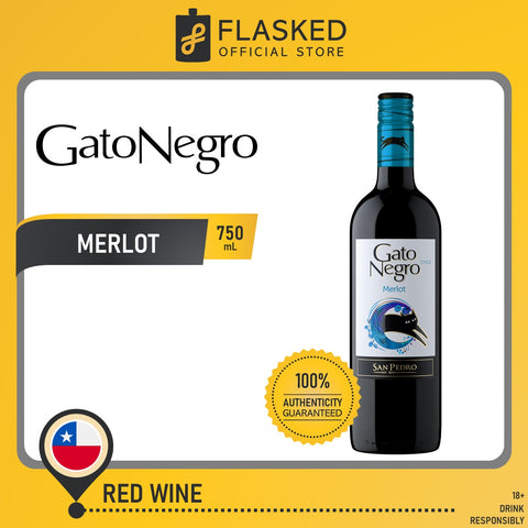 Gato Negro Merlot Red Wine 750mL