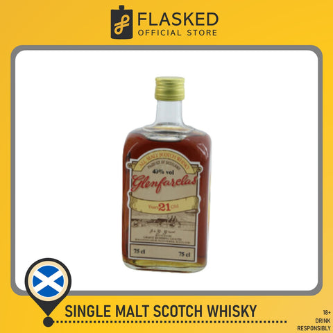 Glenfarclas 21 Year Old Grant Bonding Co 1970s 750mL