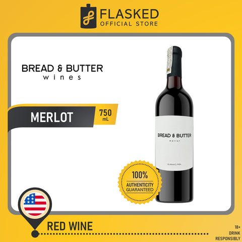Bread and Butter Merlot Red Wine 750mL