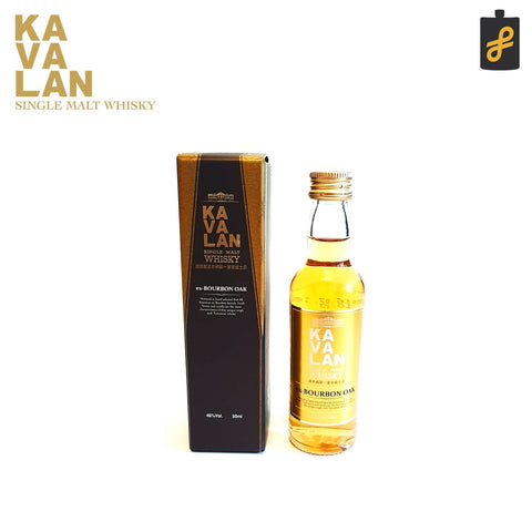 Kavalan Ex-Bourbon Oak Single Malt Whisky Mini 50mL