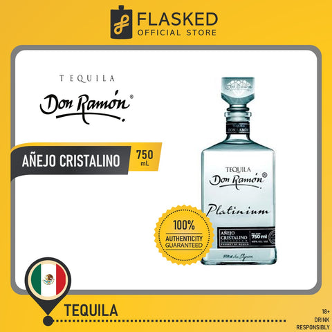 Don Ramon Platinum Anejo Cristalino 750ml