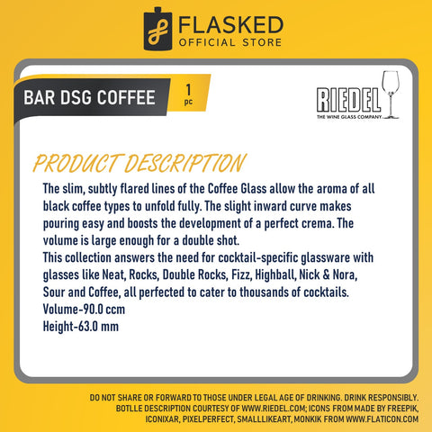 Riedel Bar DSG Coffee Glass