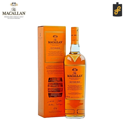 The Macallan Edition No. 2 Highland 700mL Single Malt Scotch Whisky