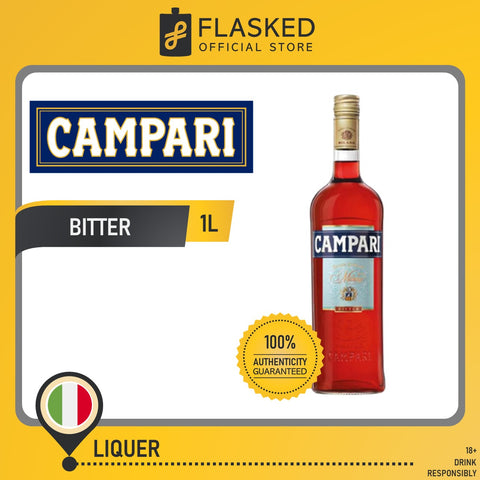 Campari Bitter 1L – Flasked Liquor Store